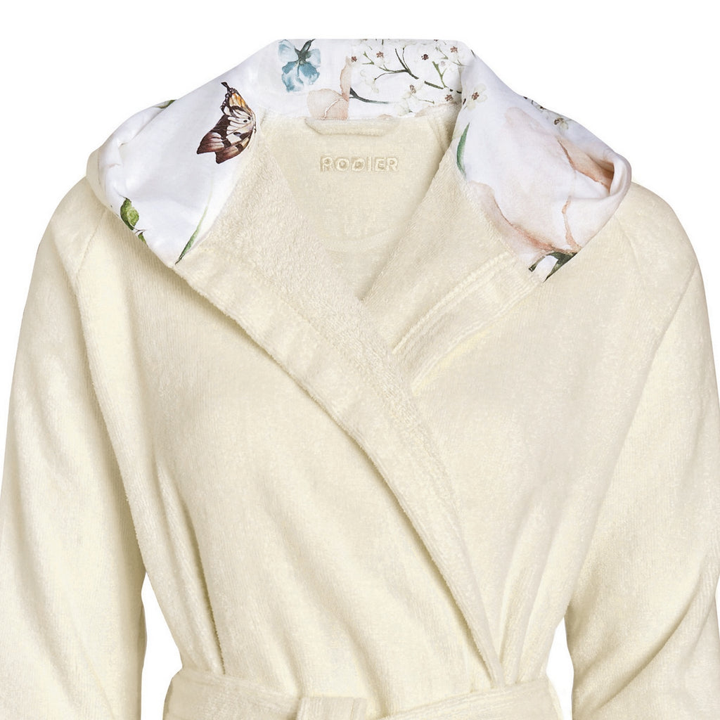 Peignoir Avec Capuche - Vanille - Dutch Flower