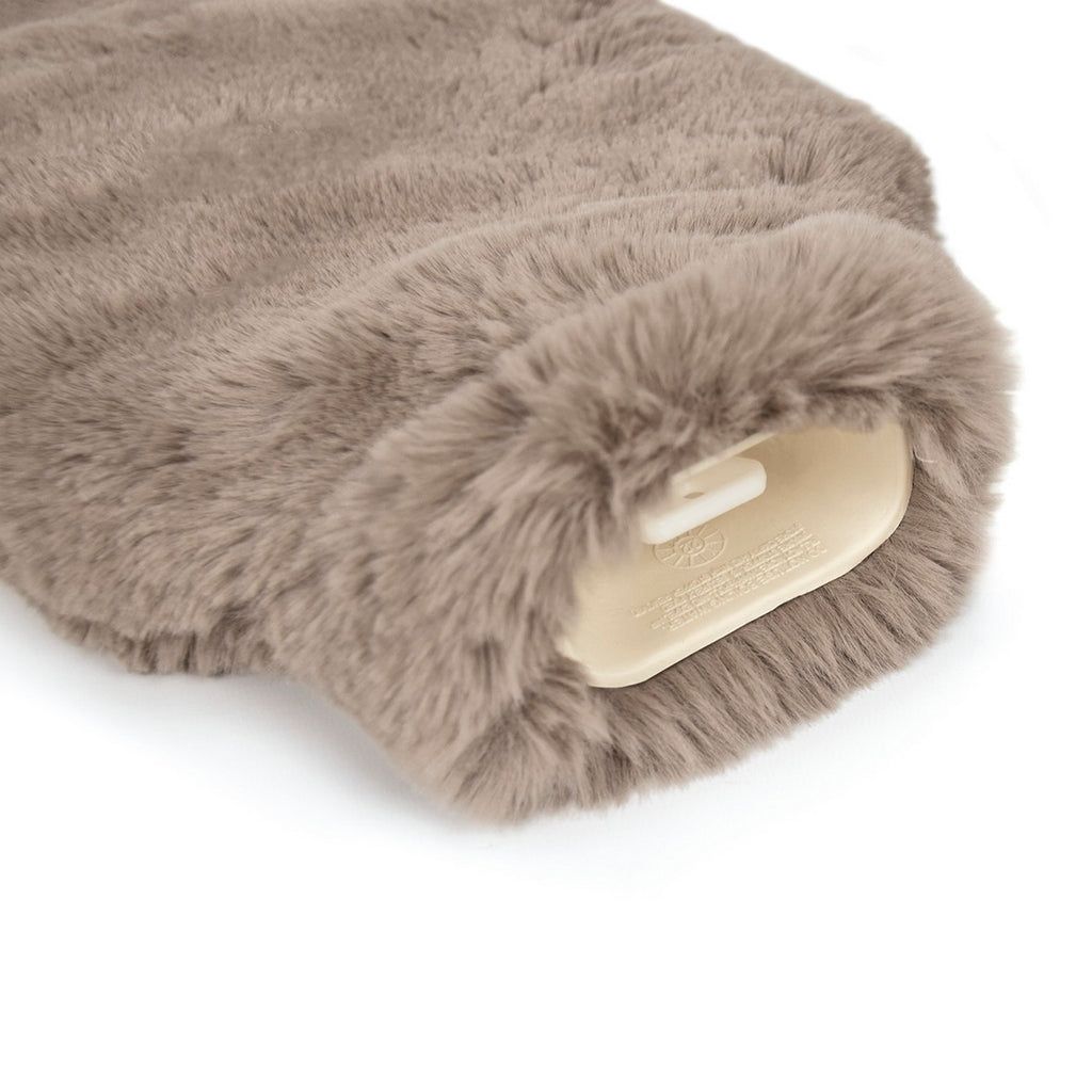 Bouillotte Avec Housse - Beige - Uni