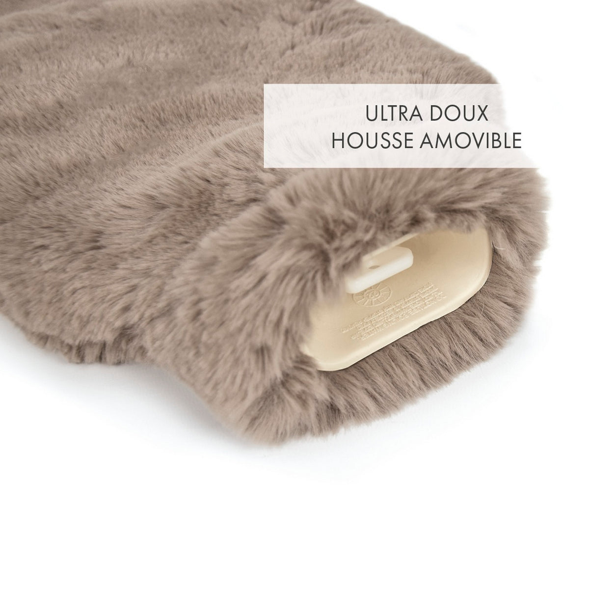 Bouillotte Avec Housse - Beige - Uni