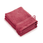 Set di 4 guanti da bagno - Rosa blush - Vague
