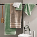 Juego de 2 toallas de baño - Verde Prado - Ola