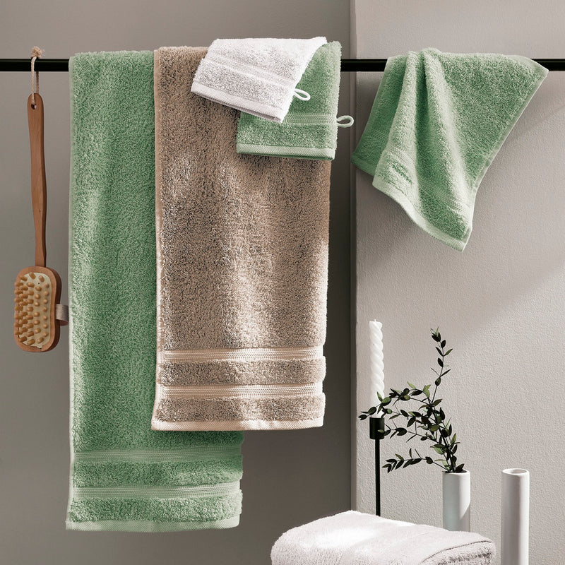 Juego de 2 toallas de baño - Verde Prado - Ola