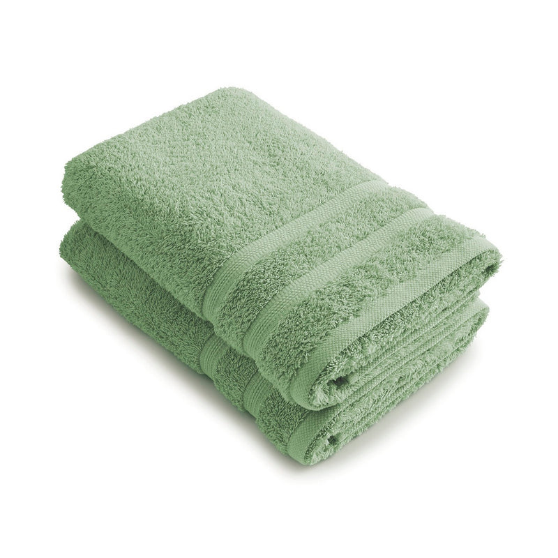 Juego de 2 toallas de baño - Verde Prado - Ola