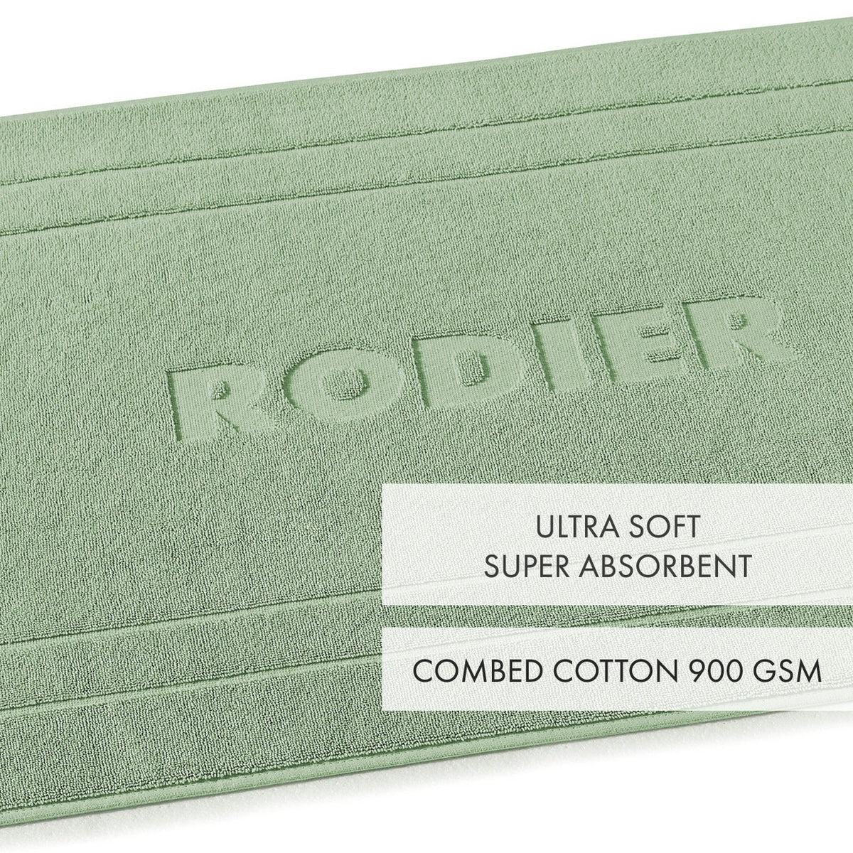 Tapis De Bain - Vert Prairie
