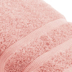 Set De 4 Manoplas De Baño - Rosa Salmón - Ola