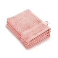 Set De 4 Manoplas De Baño - Rosa Salmón - Ola
