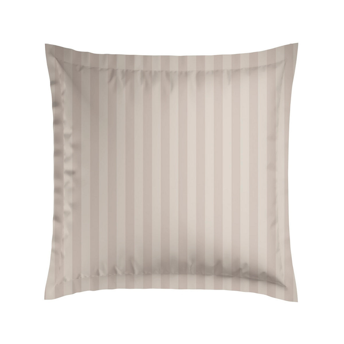 Set Of 2 Cotton Satin Pillowcases - Taupe - Damask Floralia