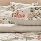 Set of 2 Cotton Sateen Pillowcases - White - Rozas