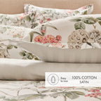 Cotton Sateen Flat Sheet - White - Rozas
