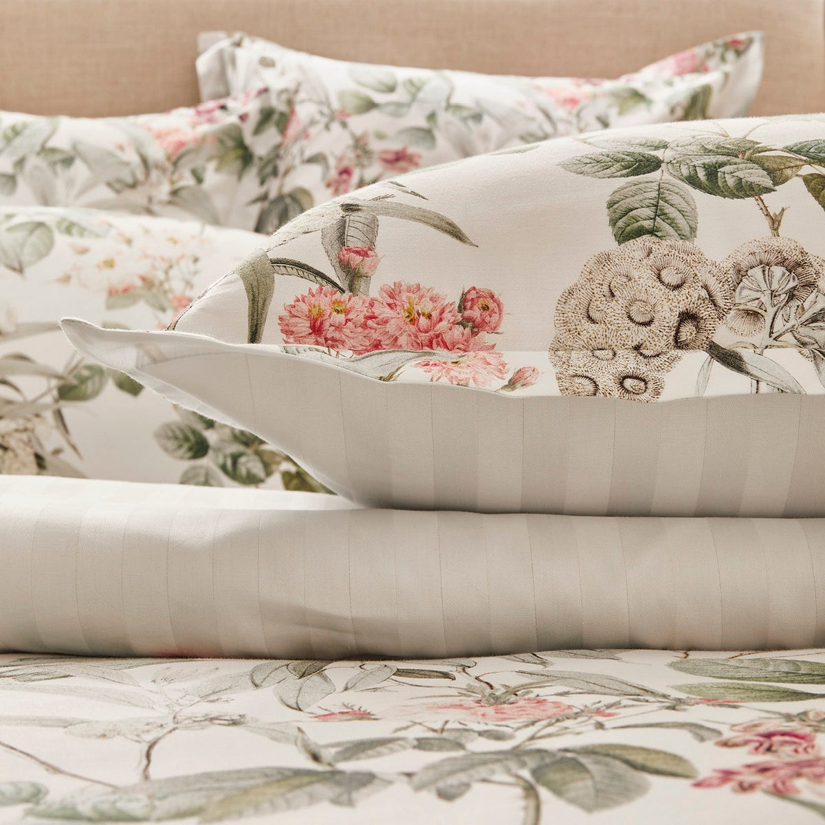 Cotton Sateen Flat Sheet - White - Rozas