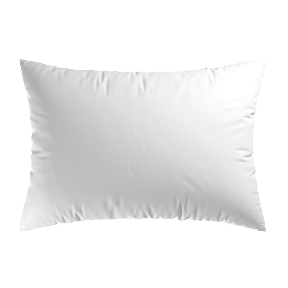 Set of 2 Pillowcases Cotton Sateen - White - Plain
