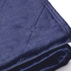 Large Throw - Dark Blue - Diamond