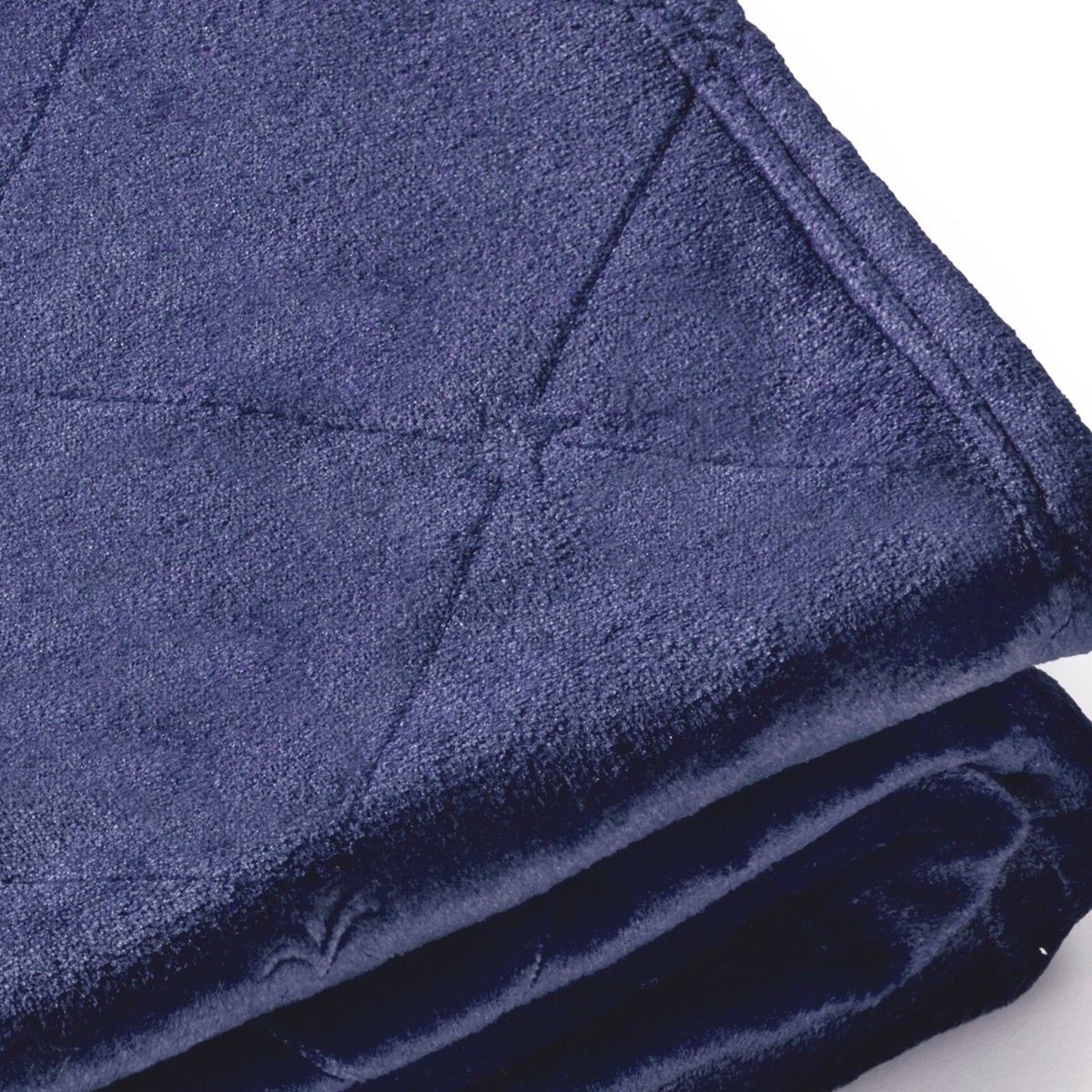 Large Throw - Dark Blue - Diamond