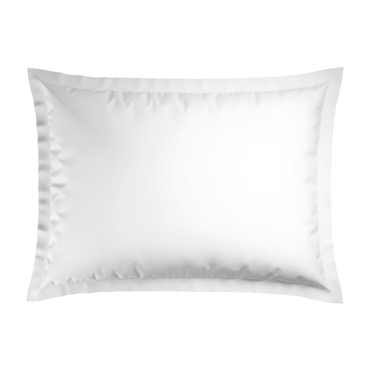 Set Of 2 Cotton Sateen Pillowcases - Taupe / White - Nice
