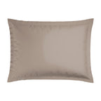Set di 2 federe in raso di cotone - Taupe / Taupe - Nice