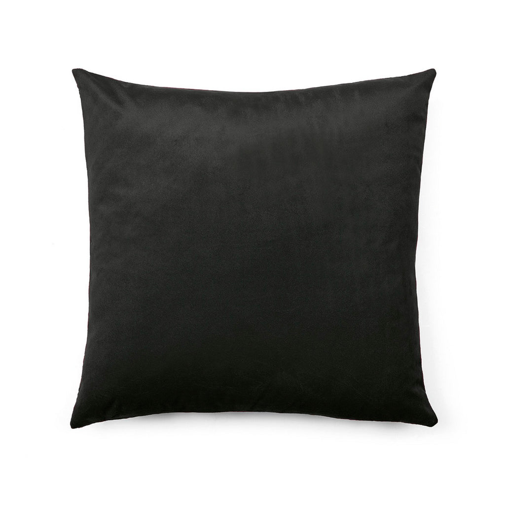 Chiseled Flower Cushion Cover - Anthracite - Plain