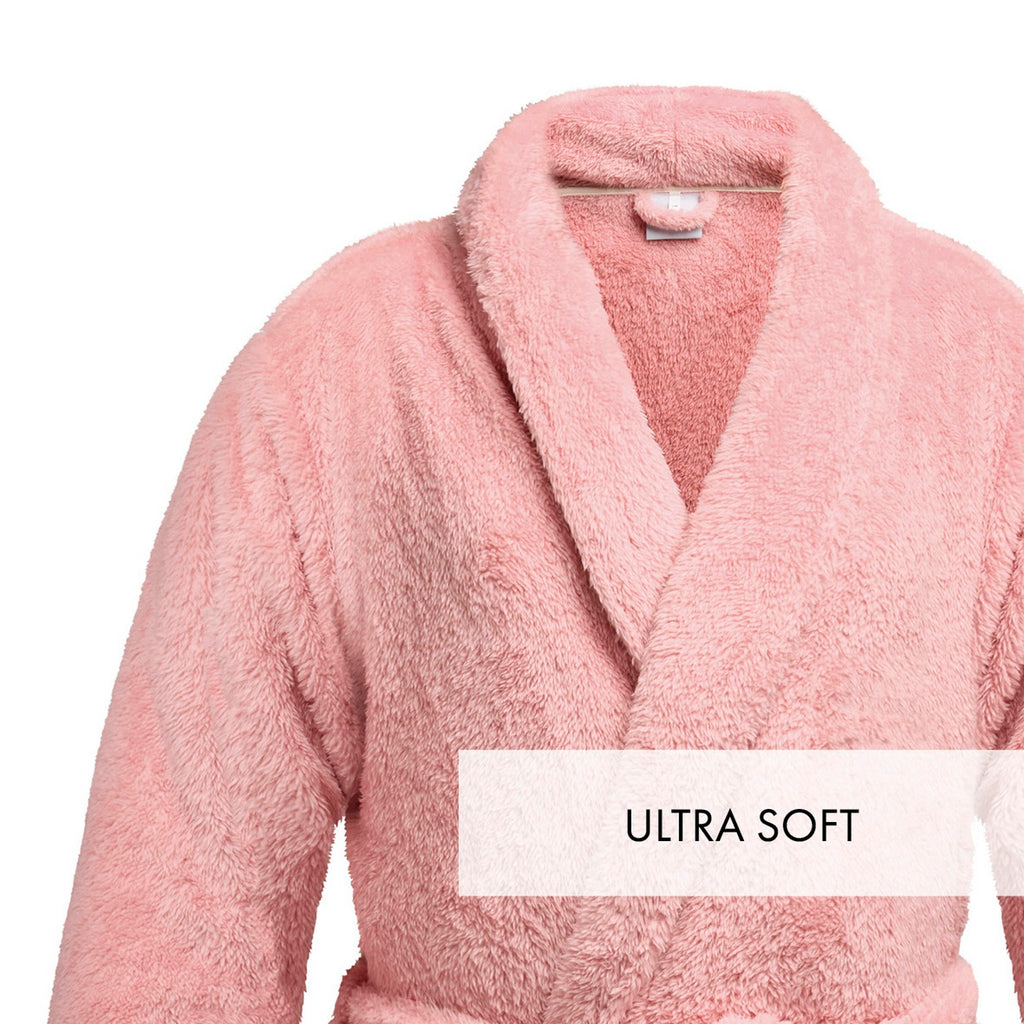 Robe De Chambre - Rose Clair - Uni