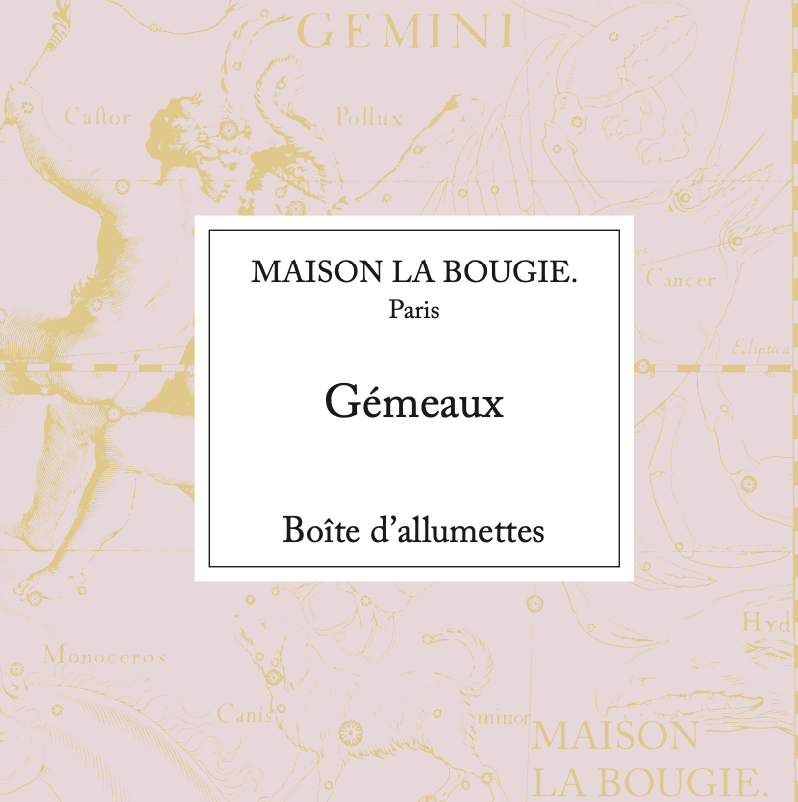 Boite D'Allumettes Gemeaux