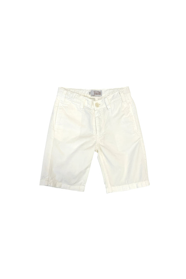 Pantalón corto niño - Retiro - Blanco roto