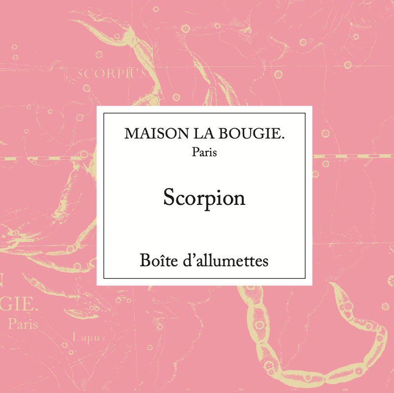 Boite D'Allumettes Scorpion