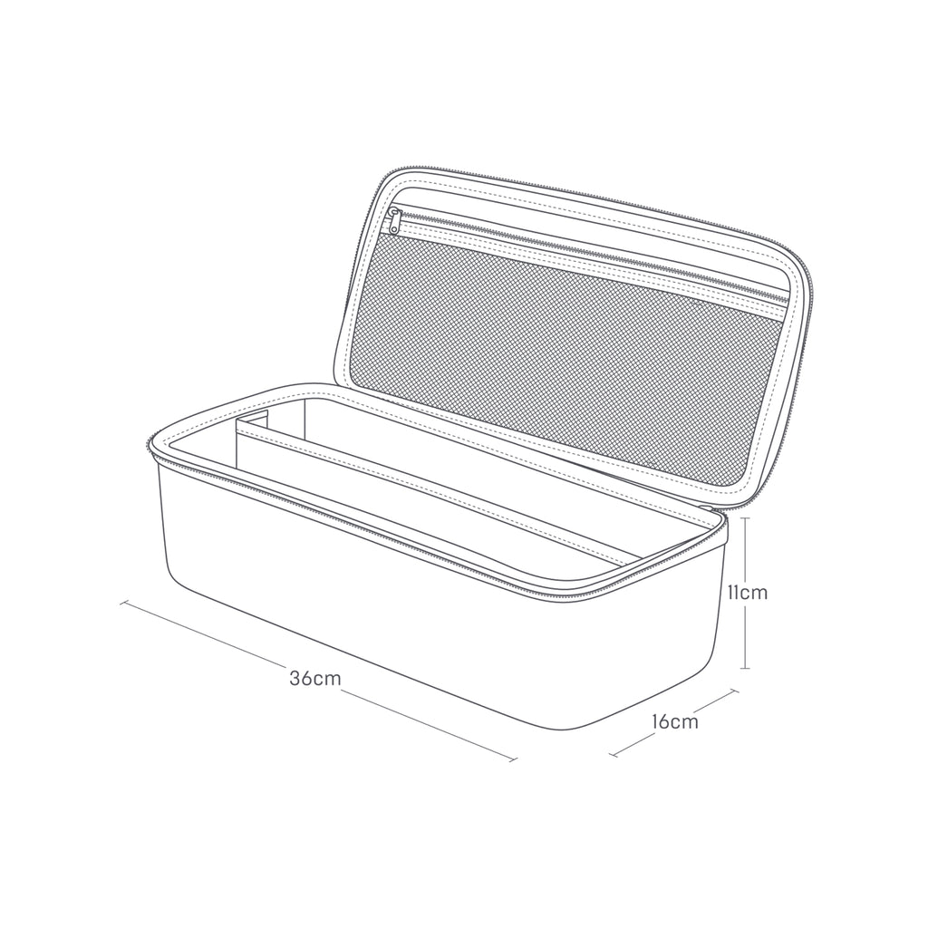 Bolsa De Herramientas Tower Con Separador - Gray