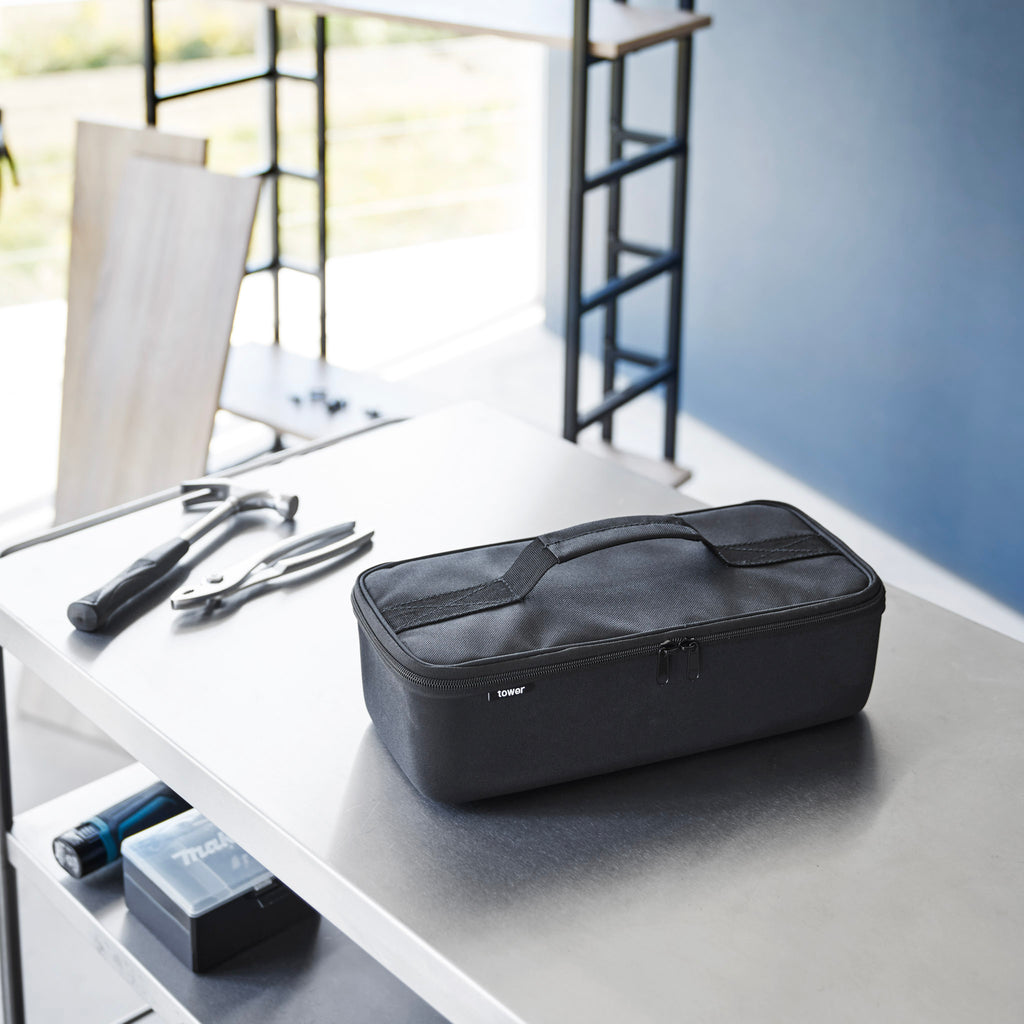 Bolsa De Herramientas Tower Con Separador - Negro