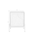 Faces - Side Table - Solid Oak - Beige