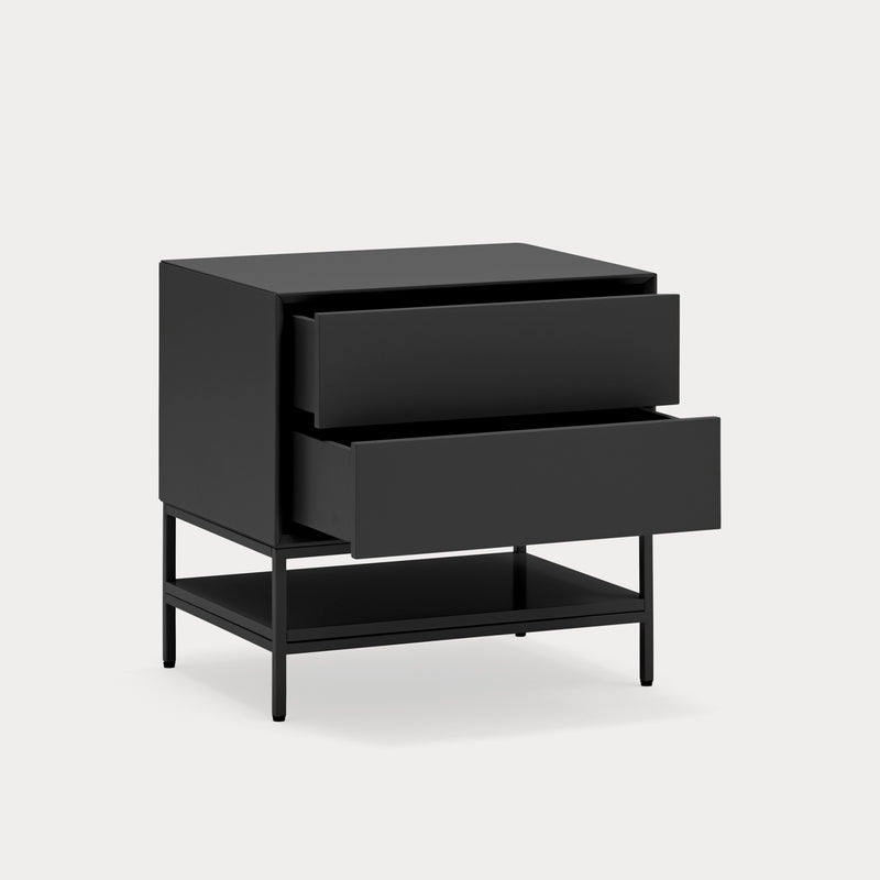 Platt - Table De Chevet - Noir