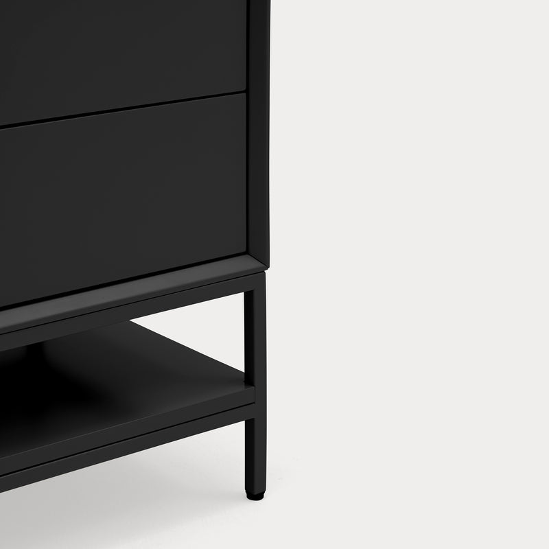 Platt - Table De Chevet - Noir