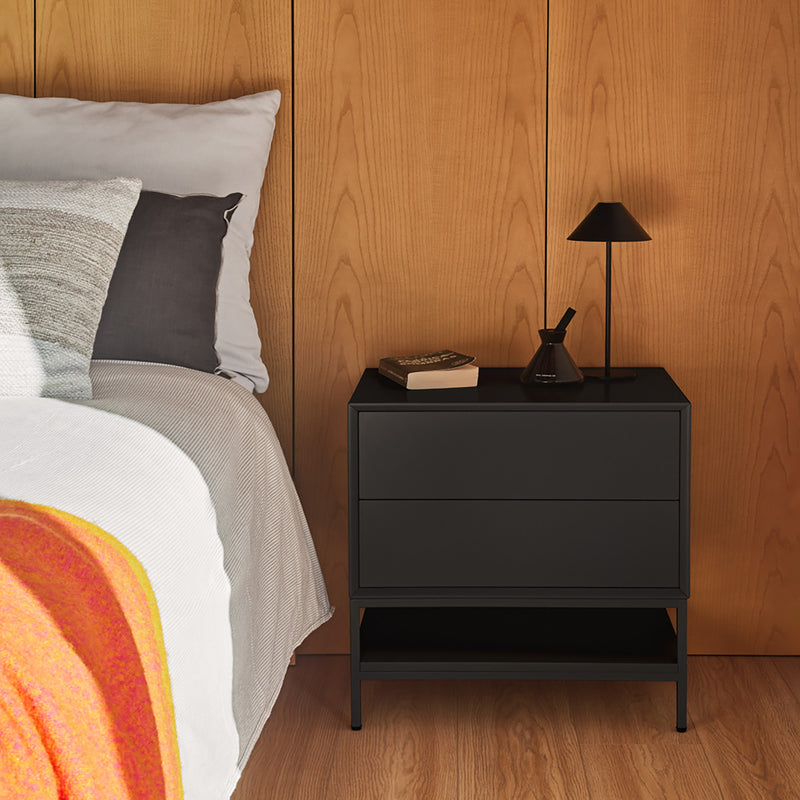 Platt - Table De Chevet - Noir