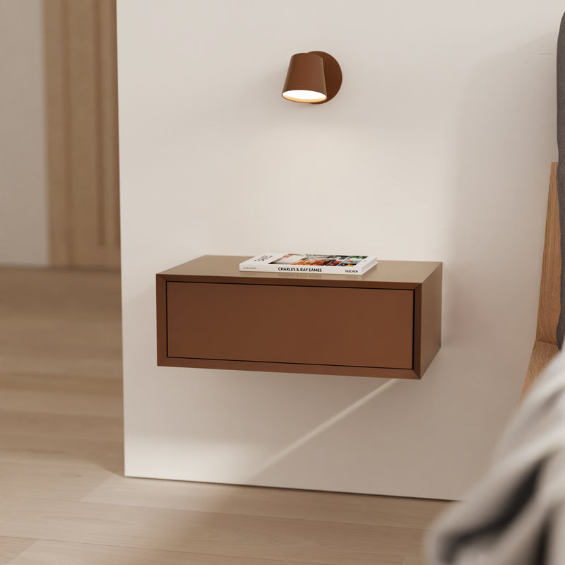 Platt - Table De Chevet Suspendue 1C - Argile