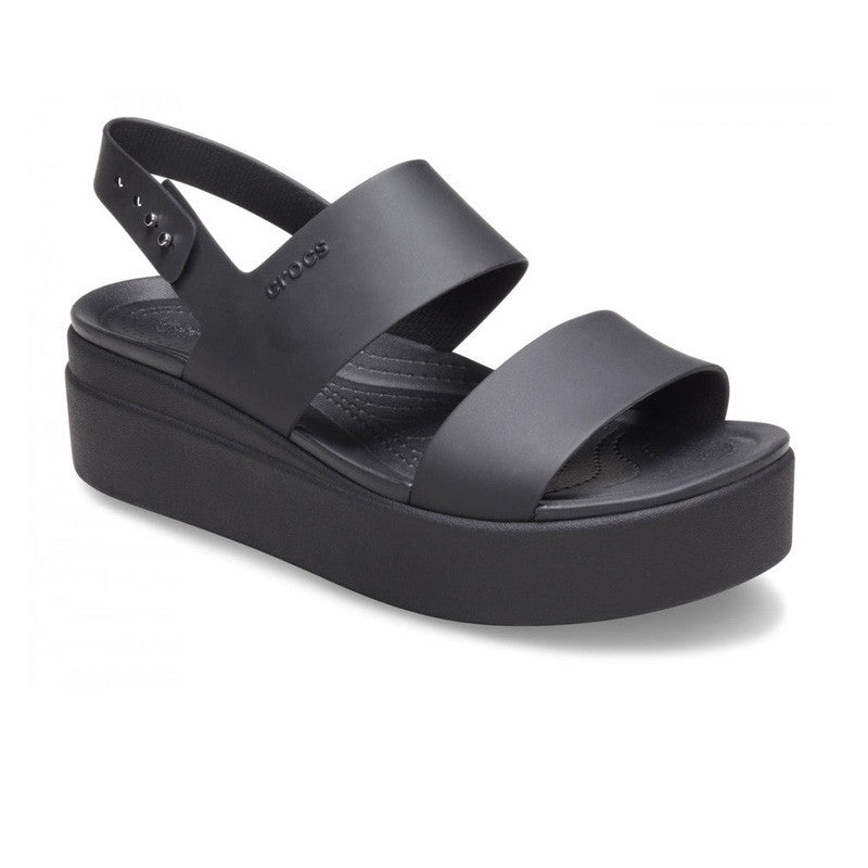 Sandales Crocs Brooklyn Low Wedge - Noir