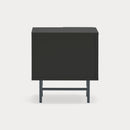 Nube - Table De Chevet - Noir & Gris Anthracite