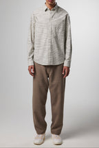 Deon - White Check Shirt