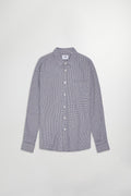 Deon - Navy Check Shirt