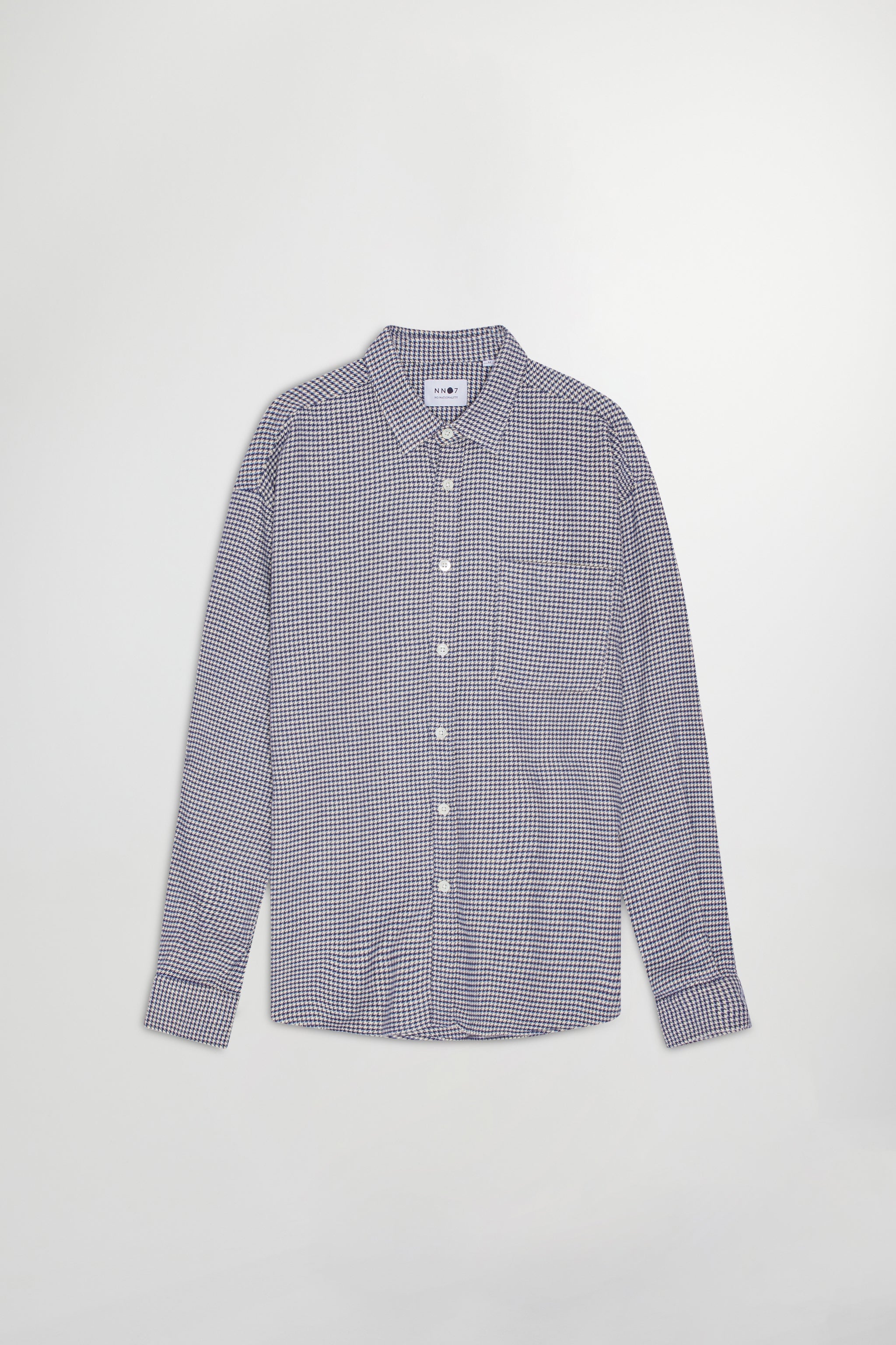 Deon - Navy Check Shirt