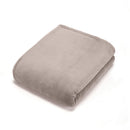 Uni - Plaid En Polaire - Taupe