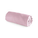 Uni - Drap-Housse - Satin De Coton - Rose 02