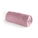 Uni - Drap-Housse - Satin De Coton - Rose 03