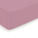 Uni - Drap-Housse - Satin De Coton - Rose 03