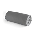 Uni - Drap-Housse - Satin De Coton - Gris 02