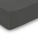 Indienne - Drap-Housse - Satin De Coton - Gris 03