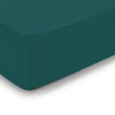 Uni - Drap-Housse - Satin De Coton - Vert 02