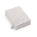 Eden - Gant De Toilette - Coton Peigné Lt - Blanc