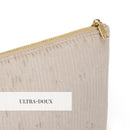 Uni - Pochette Plate Velours Côtelé - Taupe
