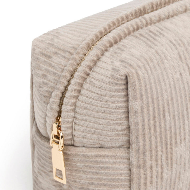 Uni - Pochette Velours Côtelé - Taupe
