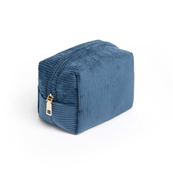 Liso - Clutch de pana - Azul