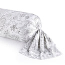 Indienne - Taie De Traversin - Satin De Coton - Gris Clair
