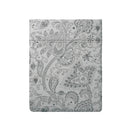 Indienne - Drap Plat - Satin De Coton - Gris Clair