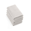 Eden - 4 Serviettes D'Invitées - Blanc